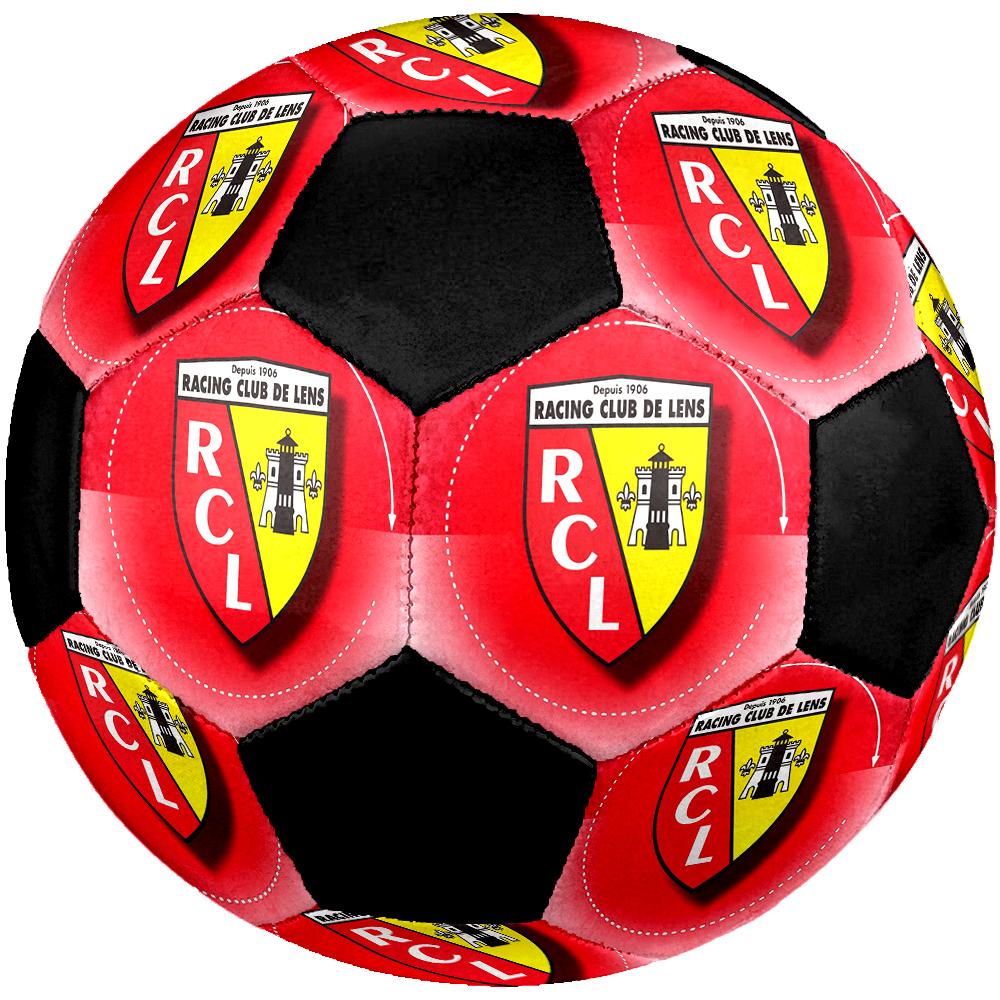 TAGLIA 5 Pallone da Calcio RC Colorato Per Tutte le Età Cucito a Macchina PVC Pronto per la Competizione Durevole Ad Alto Rimbalzo