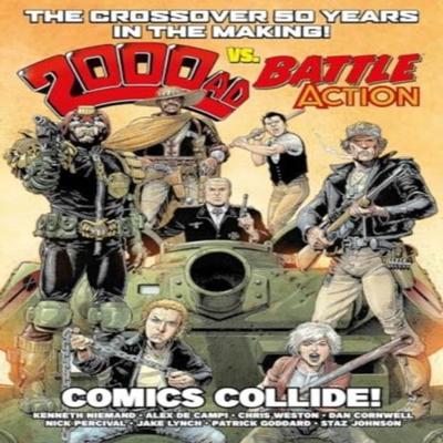 2000 AD Vs Battle Action Comics Collide by Alex De Campi Paperback Book 9781837861897
