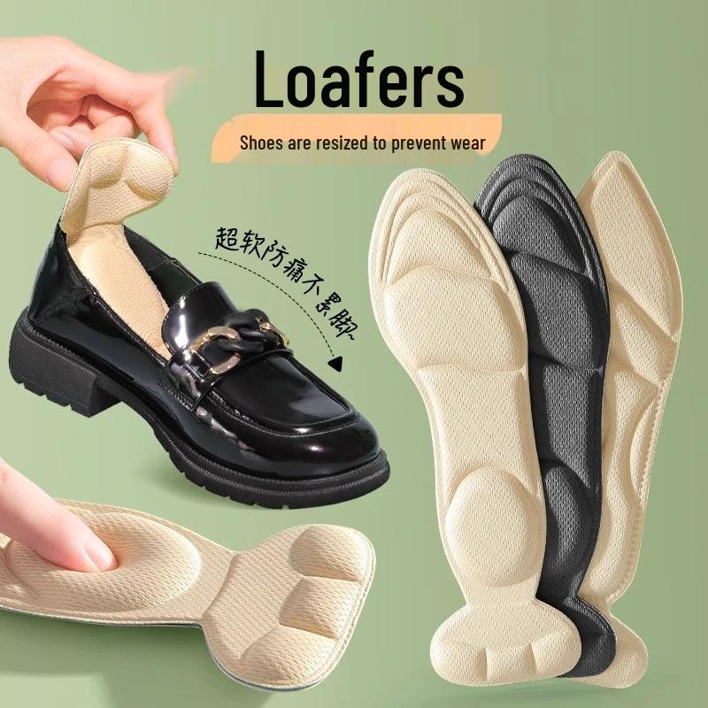 

Женские влагопоглощающие, устойчивые к запаху стельки-лоферы - Обрезаемые, противоскользящие, с фиксацией пятки One Size