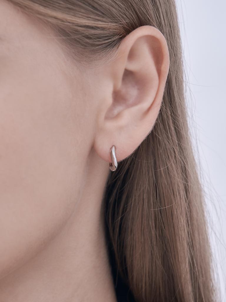 Geigerjewelry Wave Earrings Gisvee120 (Silver 925 Pin)