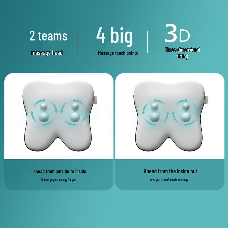 Philips Heated Lumbar Massage Pillow