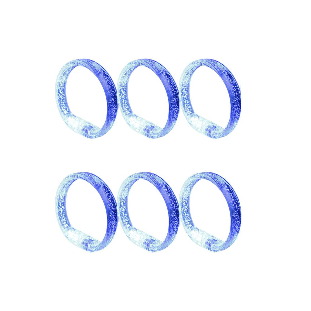 Pulseras LED Luminosas de Plástico Multicolores para Festivales de Música y Fiestas de Cumpleaños Accesorios Elegantes para Fiestas
