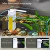 Mini Filter Aquarium Water Circulation Waterfall Rainy Silent Internal Small Fish Tank Filter Water Pump Aquarium Accessories