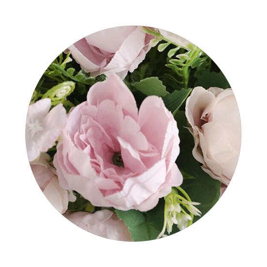 1Pc Artificial Peony Blossom Fake Flower Home Wedding Party Furniture Decoration