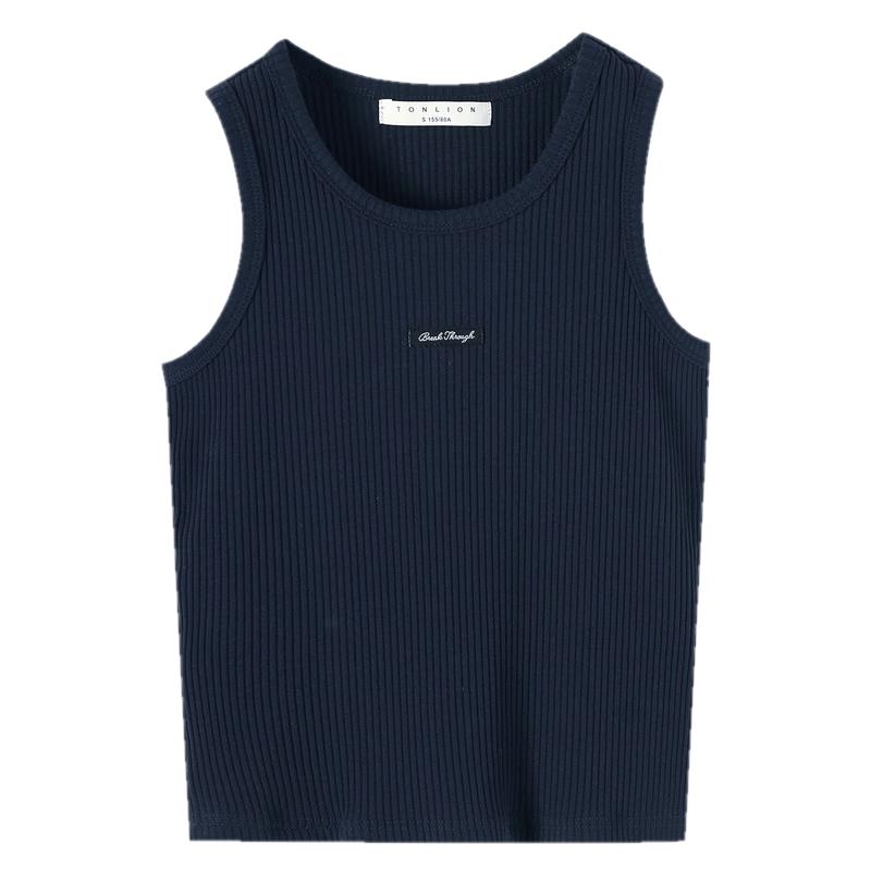 TonLion Women s Ribbed Racerback Tank Top M