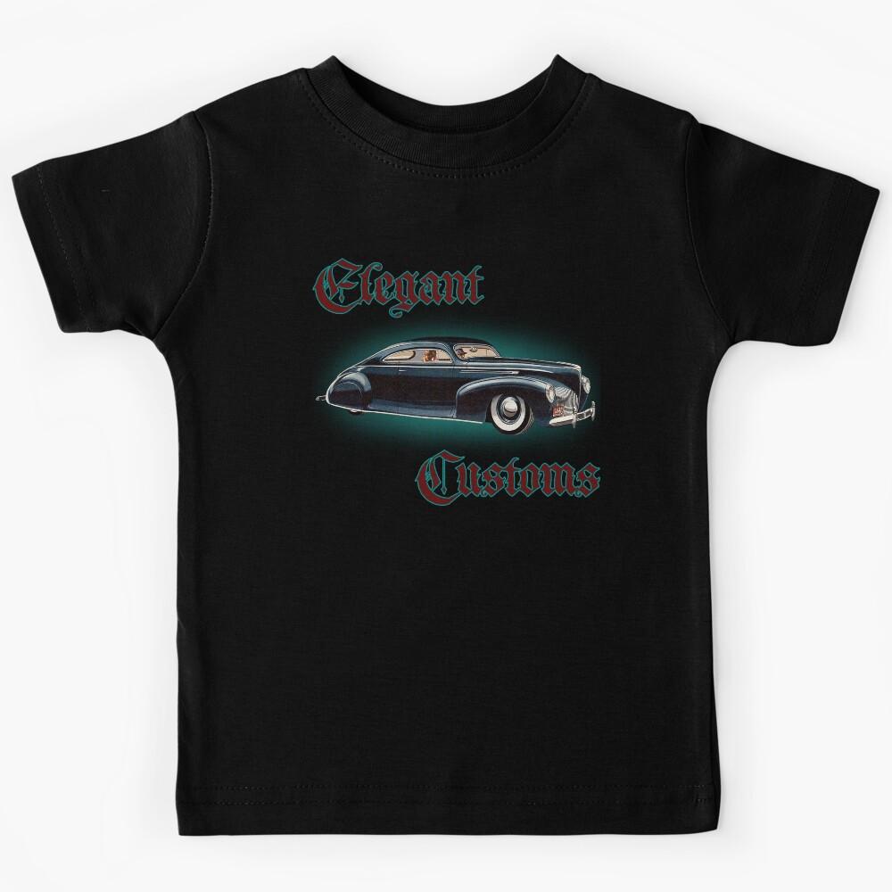 1940 Zephyr with a chopped top - Lowrider, Kustom, Hot Rod, Muscle Car Kids T-Shirt 130