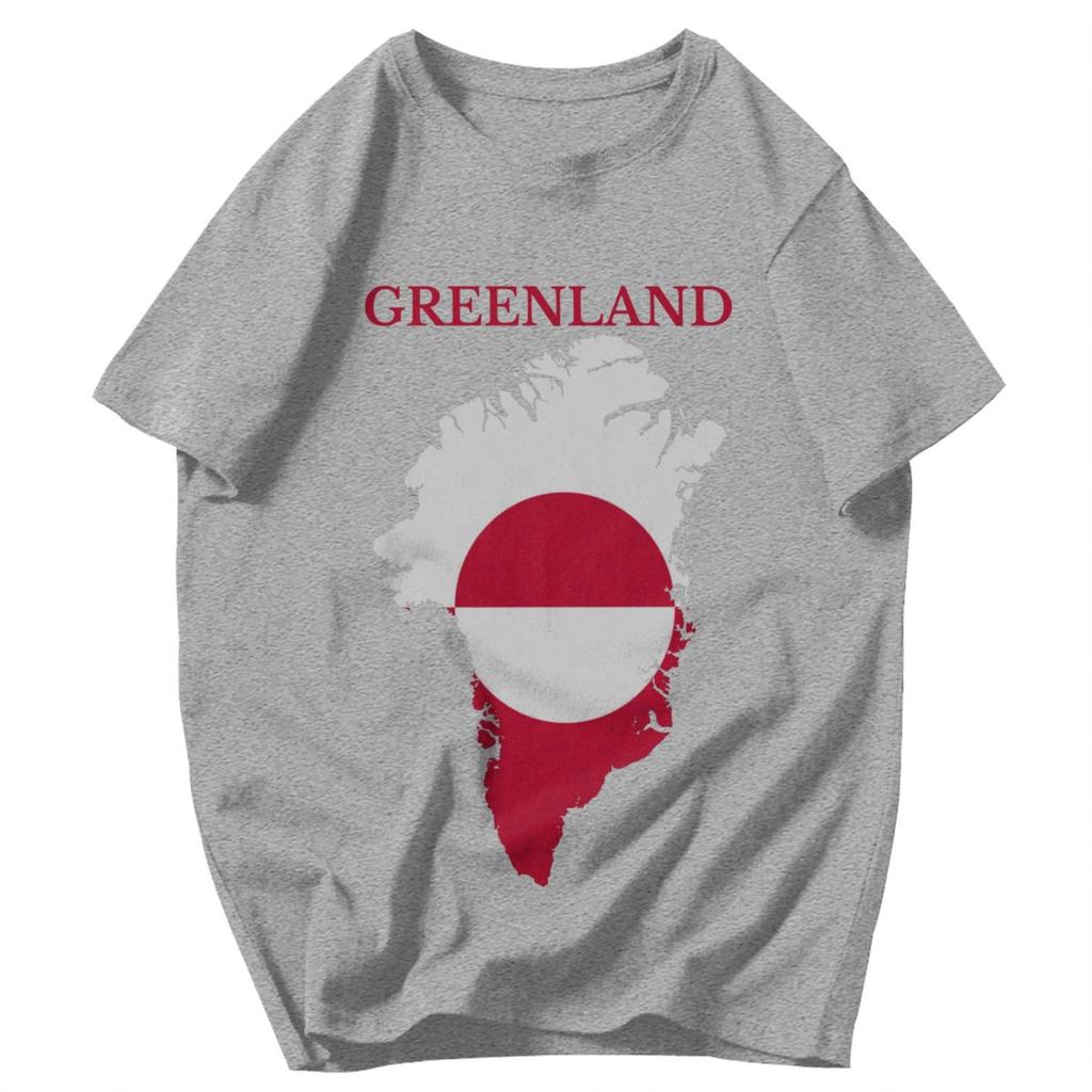 Men T Shirt Greenland Summer Y2K Graphic Short Sleeve Unisex Tops T Shirts