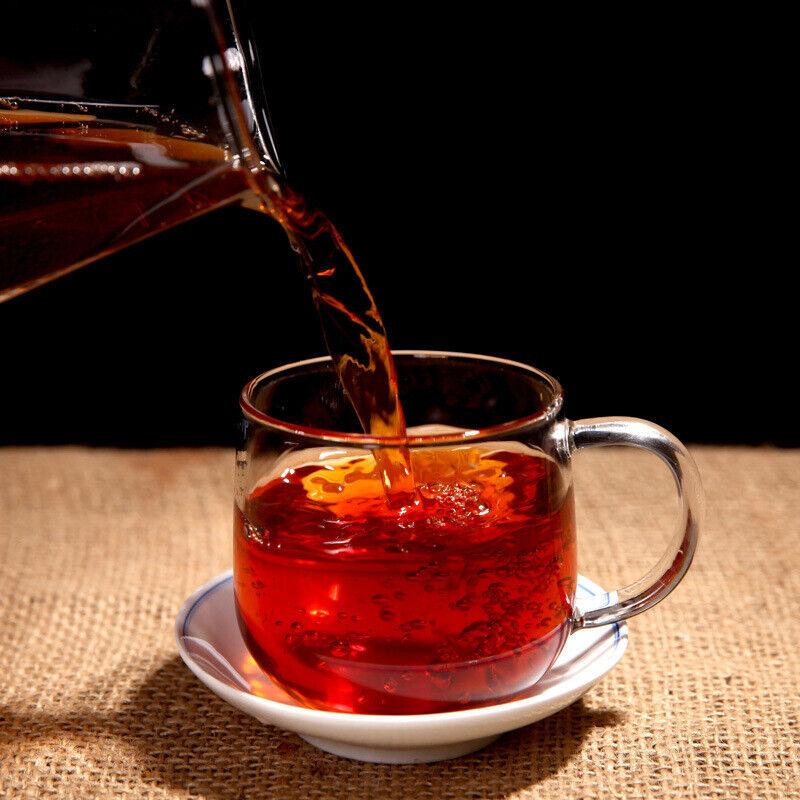 Yunnan Puer Tea Deep Mount Wild Charm Mellow & Sweet Ripe Pu'er Tea 100g