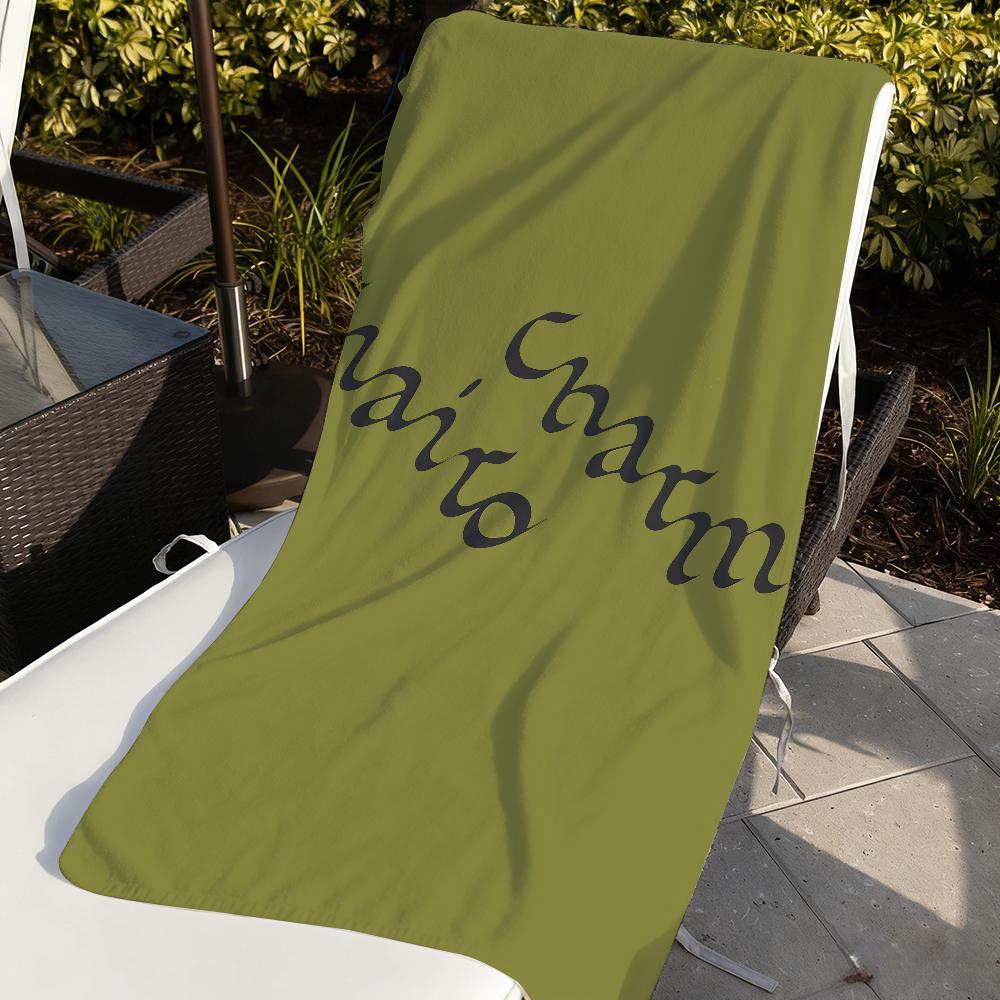 Singer Clairo Charm Towel For Beaches Yoga Studios Gyms Hot Springs Swimming Pools And Picnics