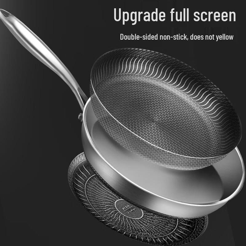 Handun 316 Stainless Steel Non-stick Frying Pan