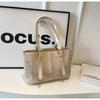 Stylish And Simple Car Stitched Texture Shoulder Bag For Women 2024 Winter New Single Shoulder Handbag