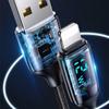 Usams Kabel Pleciony U78 Lightning 1.2Mled 2.4A Fast Charging Silver Black Sj543Usb02 (Us-Sj543)