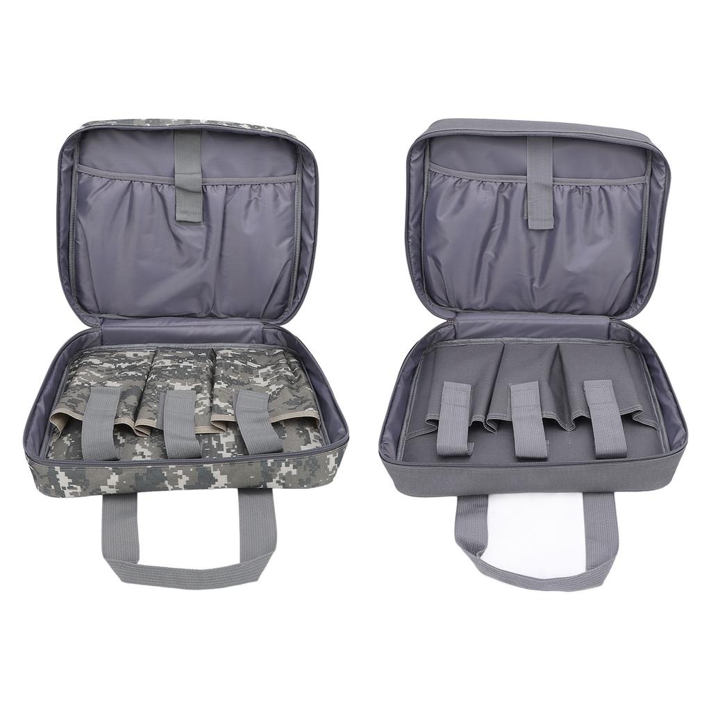 Satellite Accessory Storage Bag Portable Canvas Satellite Protective Carry Case Handbag for Adapters