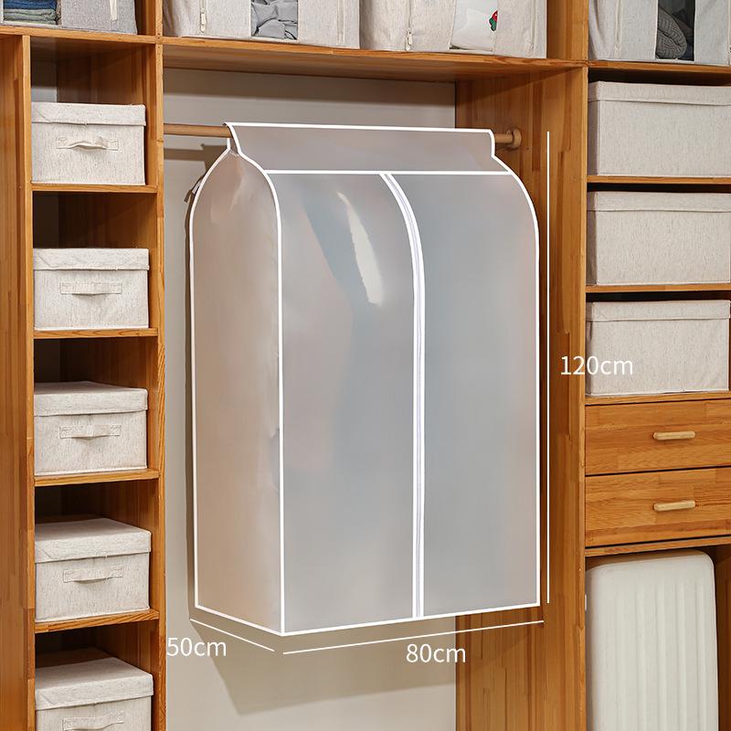 Fully Enclosed Dustproof Hanging Garment Bag for Clothes and Suits