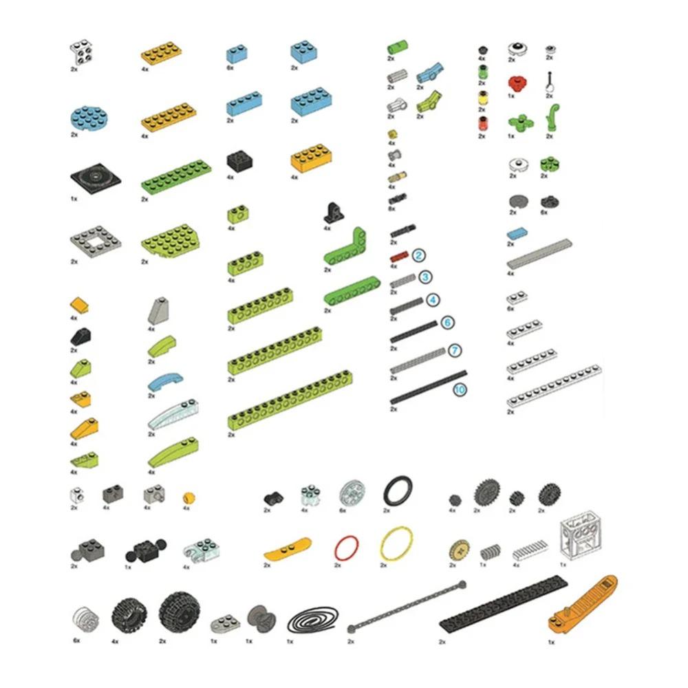 Programming WeDo 2.0 Robotics Core Set STEM Box Kit 280PCS Bricks Sound Sensor Connect Wire Building Block 45300 Education Gift