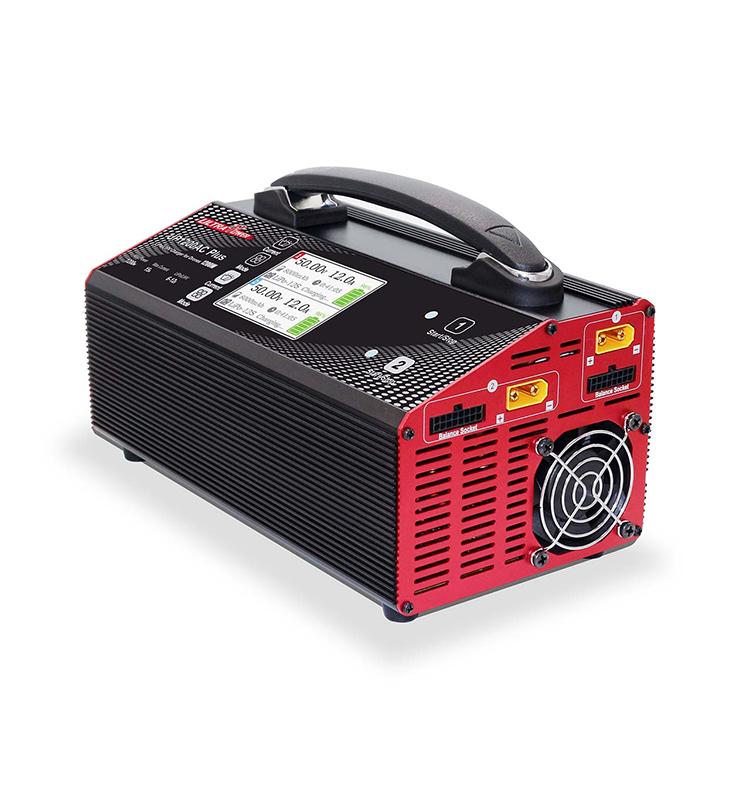 UP1200AC PLUS Dual Charger 2×600W 15A for 6–12S UAV Drone Batteries – Efficient and Safe Charging for Professionals and Hobbyists
