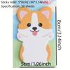 Vibrant Cartoon Animal Sticky Notes Pad - Colorful, Adorable, and Fun Stationery for Students, Teachers, and Office Use - Perfect for Note-Taking, J