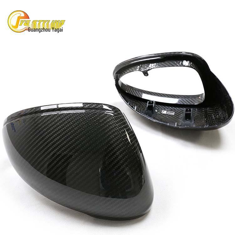 Exclusive Dry Carbon Rearview Mirror Covers for Porsche Macan