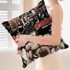 Anime Baki The Grappler Pillow Covers Cartoon Sofa Decorative Home Doublesided Printing Short Plush Cute Cushion Cover