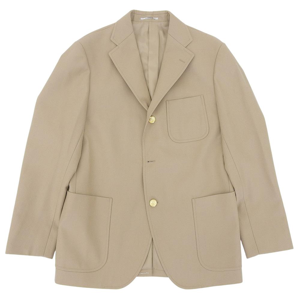 J.PRESS GREEN Men's Wool Gold Button 3B Jacket/Blazer, Beige, Size 38, 2023AW Jacket 38 beigeUsed