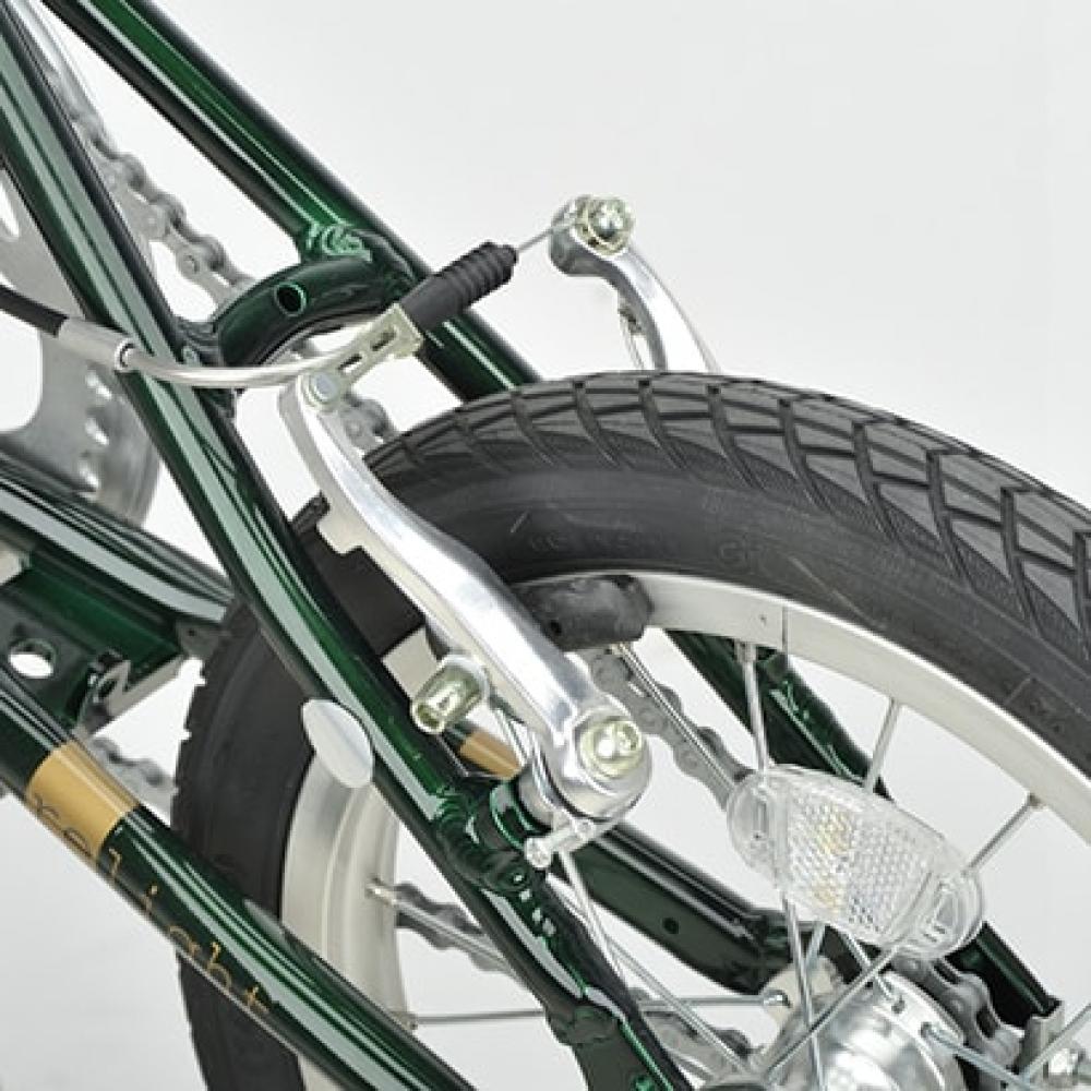 Captain Stag Captain Stag Yg 1412 [folding Bicycle Rewrite Al Fdb141 Green]