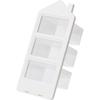 Detachable Slanted Multifunctional Large Capacity Pen Holder, Student Desktop Plastic Storage Creative Pen Holder