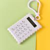 Battery Student Biscuit Shaped Calculator Calculator Keyring Electronic Calculator Stationery