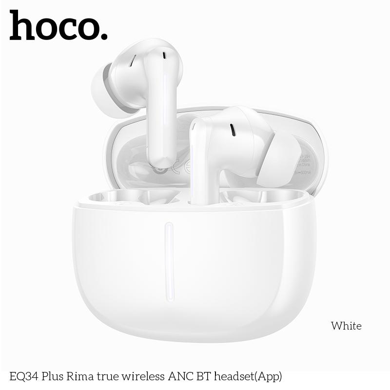 HOCO EQ34 Plus: Bluetooth 5.4 Earbuds with ANC, 7H Playtime & Hi-Fi Sound