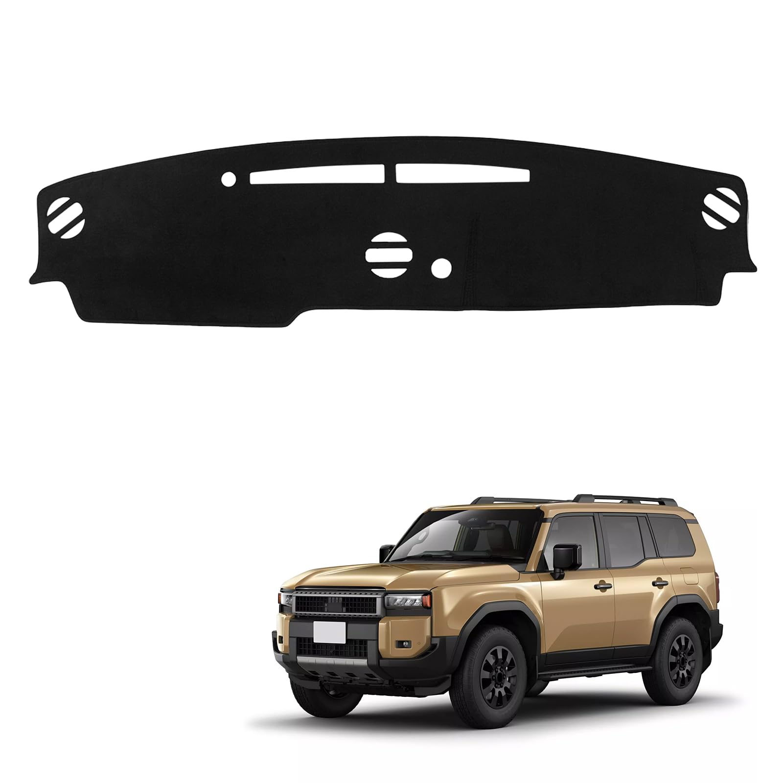 

Килимок на панель приладів для Land Cruiser 250 Серії Ексклюзивний Килимок на панель Land Cruiser 250 LAND CRUISER 250 Серії Накладка на панель приладів Деталі інтер єру Захисний килимок на панель приладів Сонце