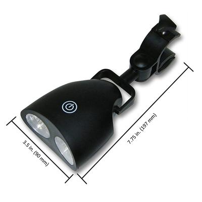 Grill Light for Griddle 10 LEDs 360° Rotation BBQ Grill Light with Clamp for Outdoor Camping Tent Grilling Cooking
