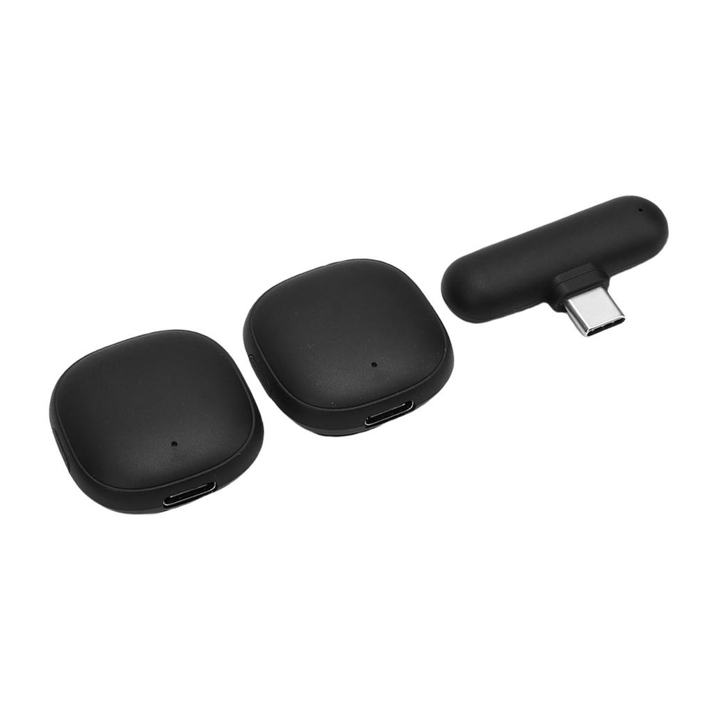 Wireless Lavalier Microphones 328ft Range AI Noise Reduction 2.4GHz Wireless Lapel Mics with Charging Case for Video