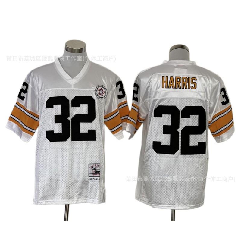 Retro Rugby Jersey T-Shirt Men Women Breathable Mesh Short Sleeve Sports Top Team Practice Game Fan Wear