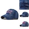 Denim Baseball Cap With Embroidery For Unisex Casual Summer Fashion