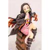 15CM Demon Slayer Kamado Nezuko Sitting Model Toy PVC Figure Toy Present Collection Box Decoration Desktop Collection Decoration
