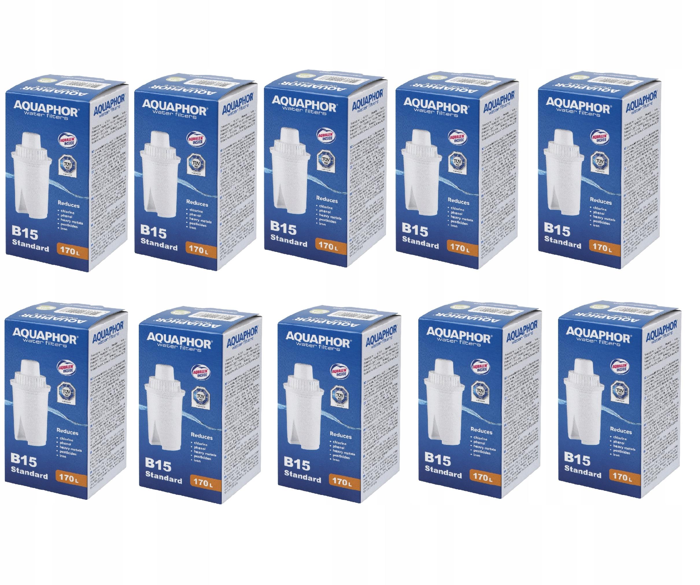 Cartuș de filtrare standard Aquaphor B15 10 buc