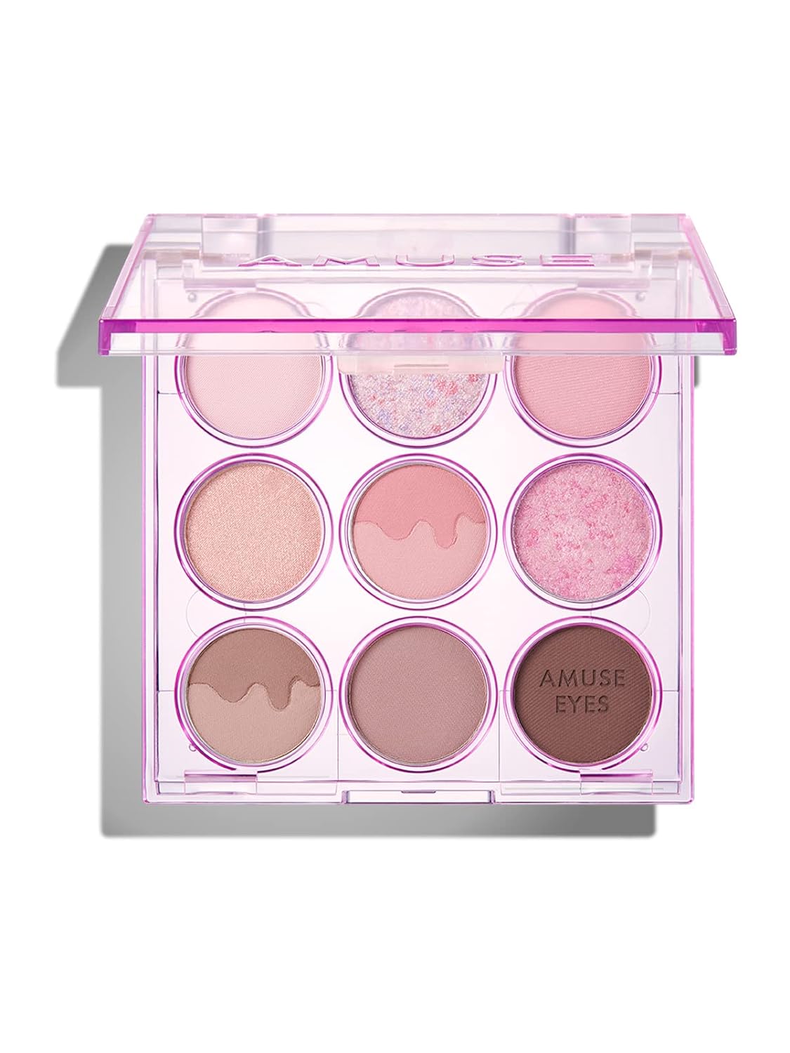 

AMUSE Eye Color Palette 02 Cool Rose 0,6gx9 - Палетка тіней для повік