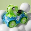 Yousheng Kids Dinosaur Car Toy Press Go Inertia Drive Detachable Dino Racing Vehicle 0-3 Toddlers Boys Girls Educational Cartoon Dinosaur Truck Toy