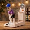 Golf Ball Wine Bottle Opener Novelty Metal Corkscrew for Party Games Creative Barware for Home Bar Picnic and Holiday Gifts 1 Piece