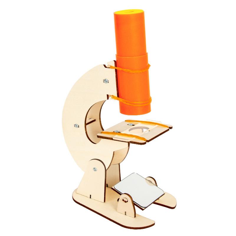 Science Microscope Kit For Kids Diy Physics Educational Toy Science Experiment Set For Children