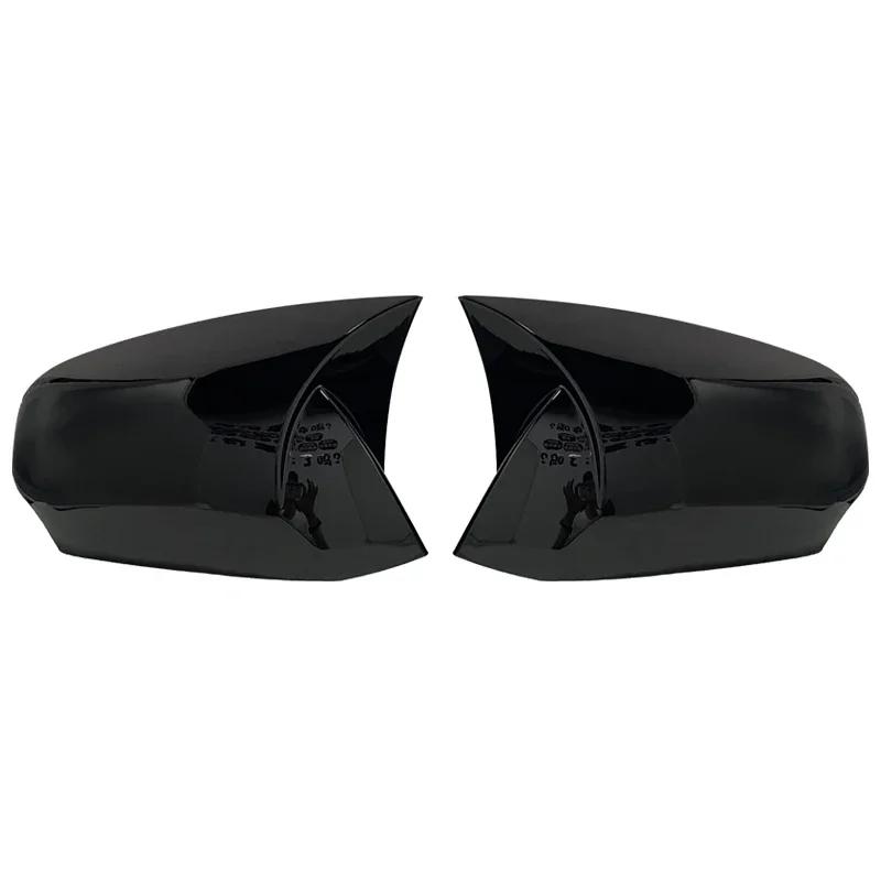 

Car Accessories Piano Black Tuning Auto Sport Bat Design RS Side Bat Design Mirror Cover for Renault Fluance için 2010-2016