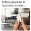 Air Tracker Tags Bluetooth Smart Tag Work with Find My APP (iOS Only) Tracking Locator Device Search Item Finder Luggage Key Bag 5