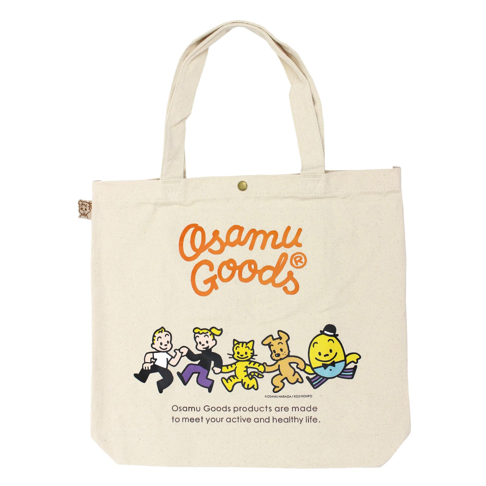 

Tote bag Canvas bag A4 size OSAMU GOODS [Hapitas] OG9.Friend