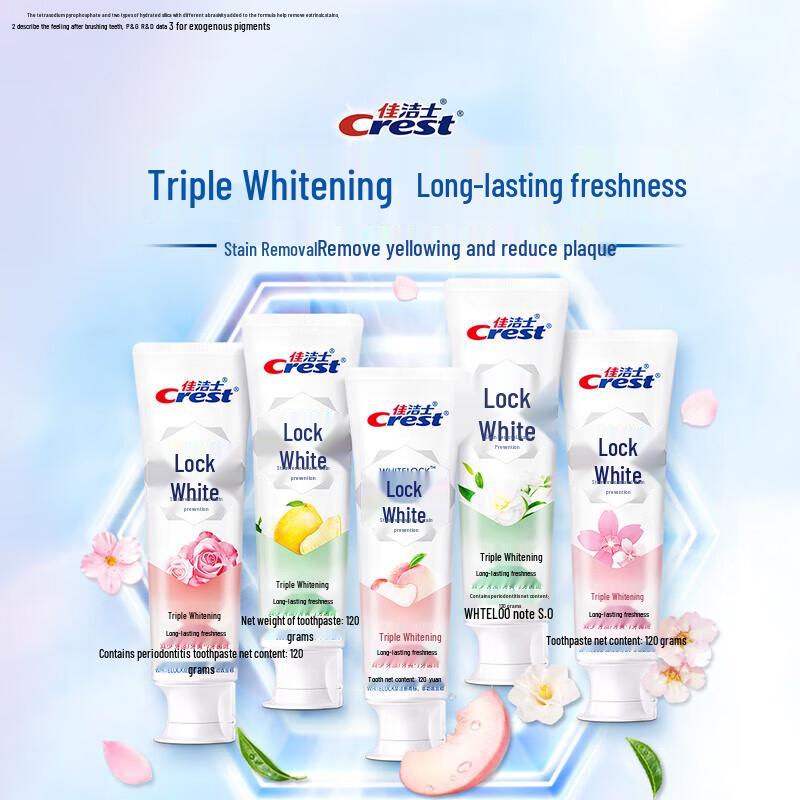 Crest Scented Whitening Toothpaste