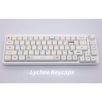 127-Key Neo XDA Height Gaming Keycaps with Russian & Korean Phonetic
