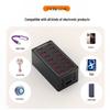 14-Port Smart USB Charger, 60W Multi-Port Mobile Phone Charging Hub for Office & Live Streaming