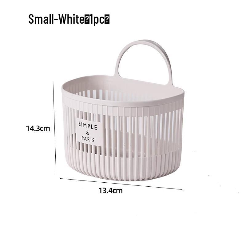 Wall-Mounted Hanging Storage Basket for Kitchen and Bathroom