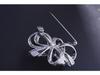Creative Korean Flower Zircon Brooch for Suits and Cheongsams – Elegant Wedding Corsage and Gift.