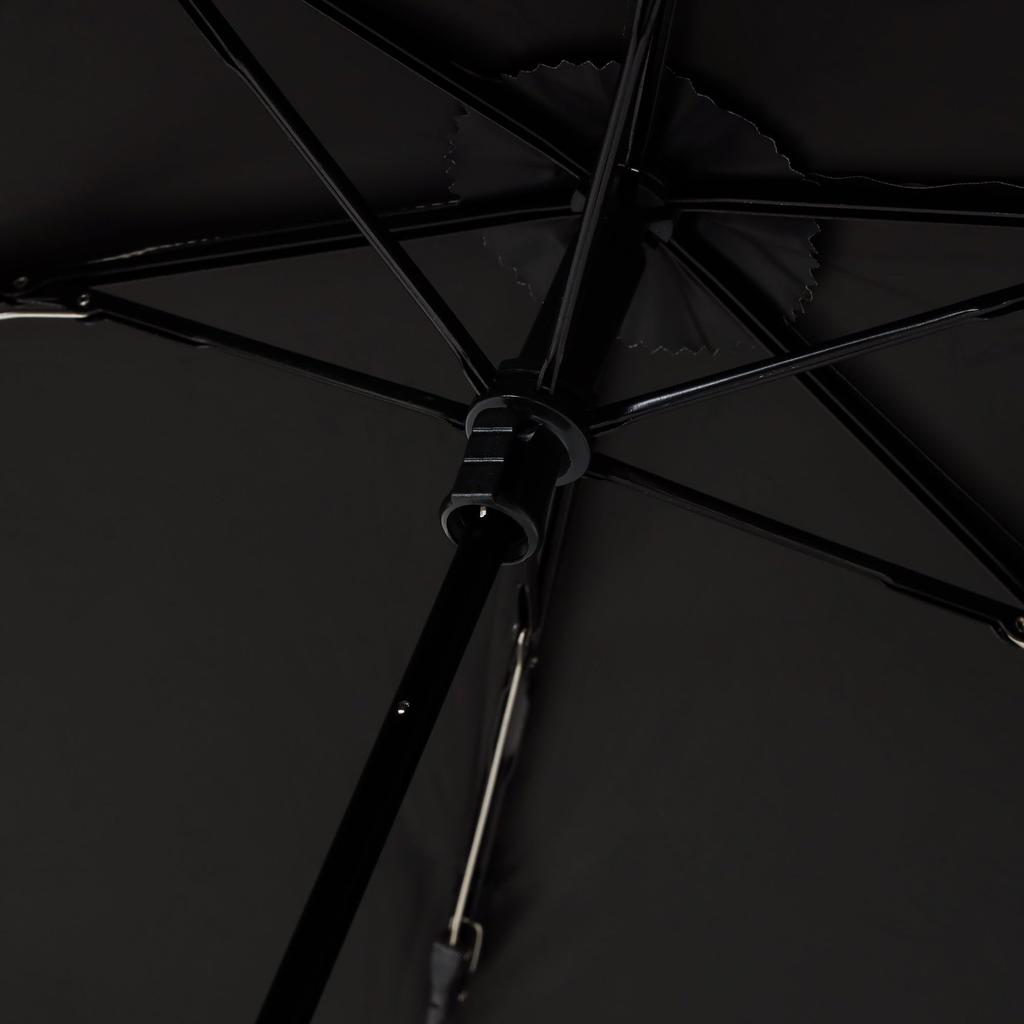 Francfranc Heat Down Double Line Folding Ivory for both sunny and rainy Umbrella, 55cm, (Suitable weather)