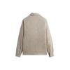 Kith Slub Boucle Boxy Collared Overshirt Canvas Men Tops Tan KHM031816-210