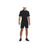 Under Armour Breathable Loose-Fit Golf Polo Shirt Men Tops Black 1365512-001